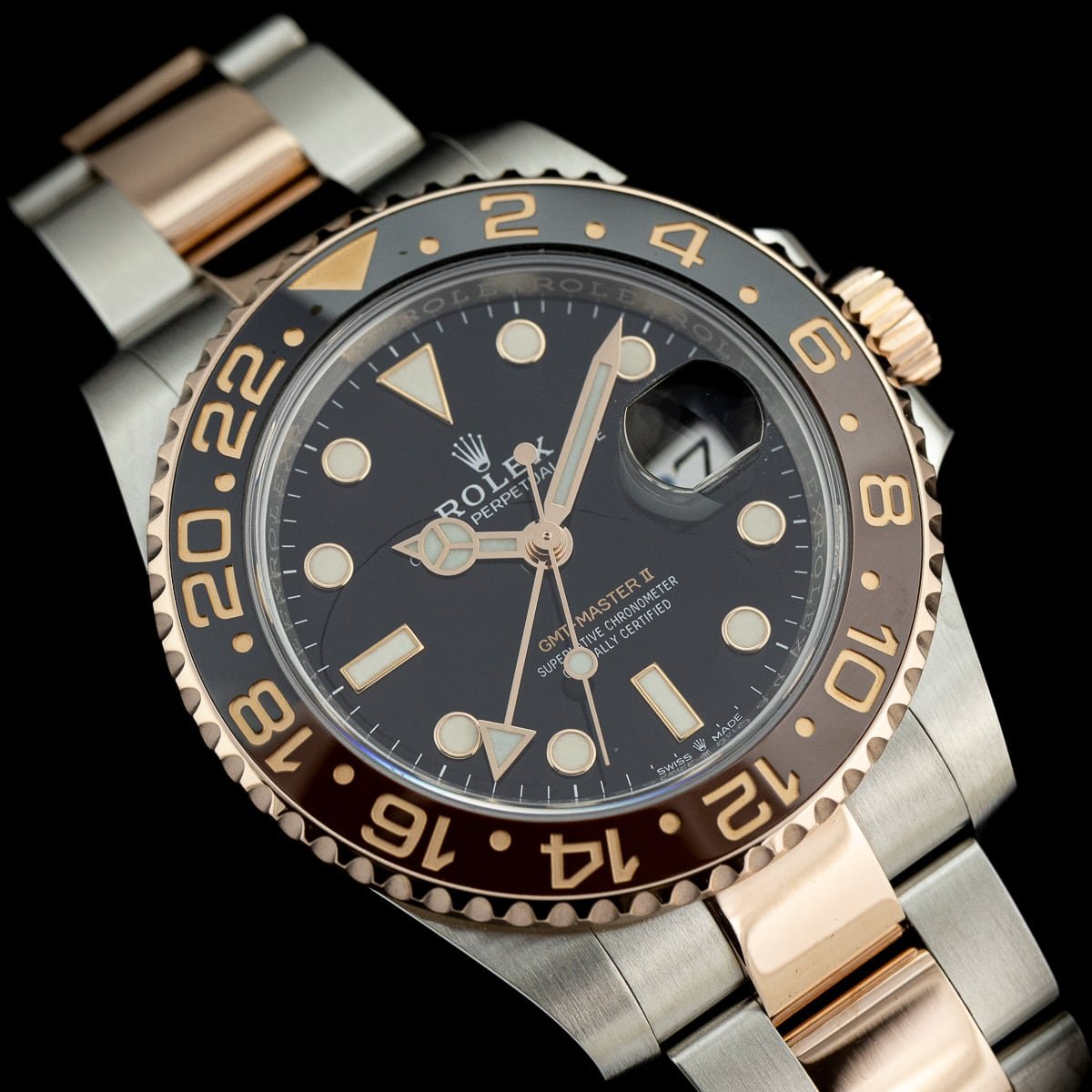 ROLEX GMT MASTER II 126711CHNR ROOTBEER 2018 FULL SET Pushkin s
